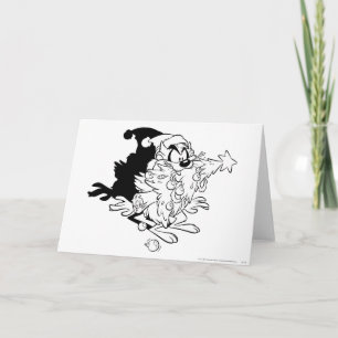 TAZ™ kerstboom Feestdagen Kaart