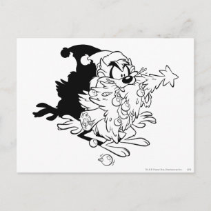 TAZ™ kerstboom Feestdagenkaart