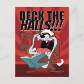 TAZ™ Kerstliedjes zingen Feestdagenkaart (Voorkant)