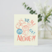 TAZ™ | Kunnen we niet allemaal gewoon mee?! Briefkaart (Staand voorkant)