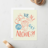 TAZ™ | Kunnen we niet gewoon met elkaar overweg?! Notitiekaartje (Voorkant / Achterkant in situ)