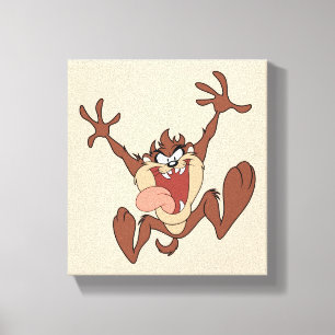 TAZ™ Leaping Canvas Afdruk
