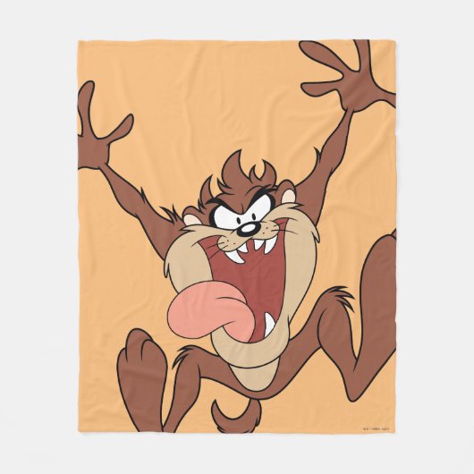 TAZ™ Leaping Fleece Deken (Voorkant)