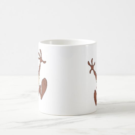 TAZ™ Leaping Koffiemok (Center)