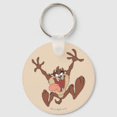 TAZ™ Leaping Sleutelhanger (Voorkant)