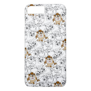 TAZ™ Line Art Color Pop Patroon Case-Mate iPhone Case