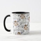 TAZ™ Line Art Color Pop Patroon Mok (Links)