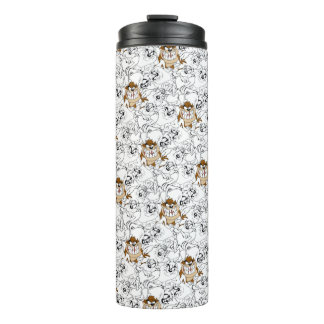 TAZ™ Line Art Color Pop Patroon Thermosbeker