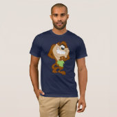 TAZ™ met blad T-shirt (Voorkant volledig)