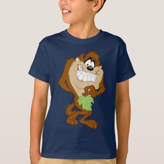 TAZ™ met blad T-shirt (Voorkant)