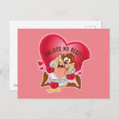 TAZ™ - Mijn hart ontgrendelen Feestdagenkaart (Voorkant / Achterkant)