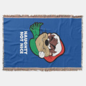 TAZ™ "Naughty Not Nice" Deken (Voorkant)