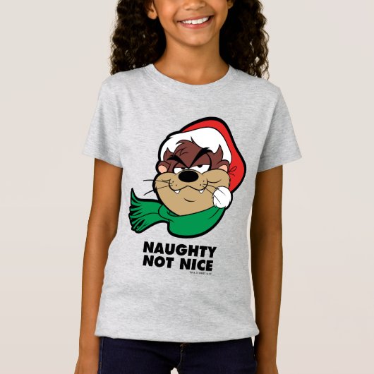 TAZ™ "Naughty Not Nice" T-shirt (Voorkant)
