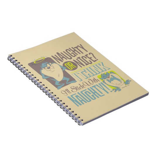 TAZ™- Naughty of Nice? Notitieboek (Rechterzijde)