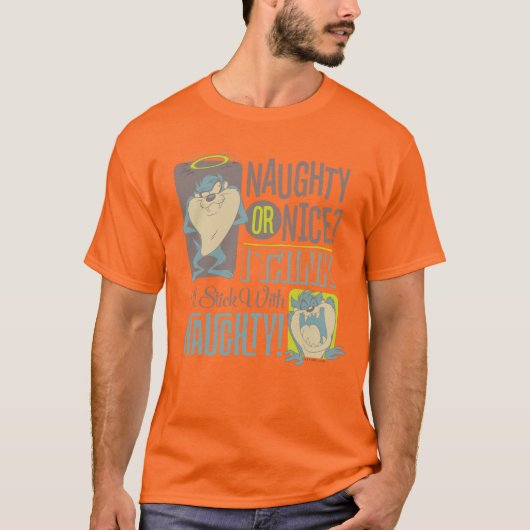 TAZ™- Naughty of Nice? T-shirt (Voorkant)