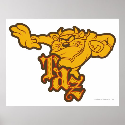 TAZ™ One Arm Study Poster (Voorkant)