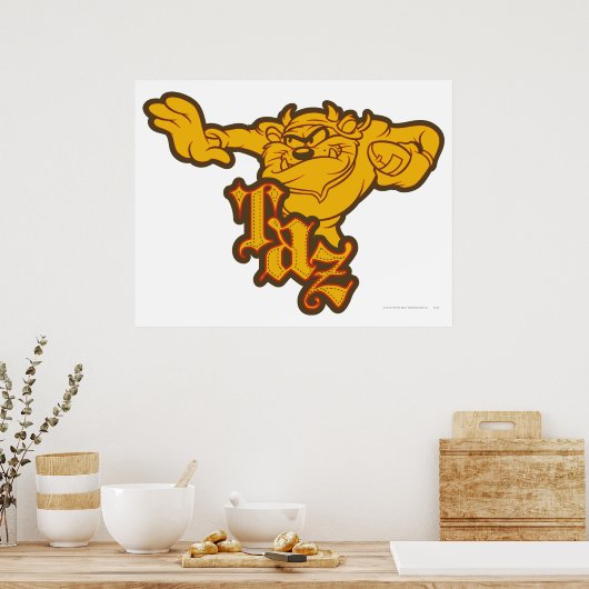 TAZ™ One Arm Study Poster (Keuken)