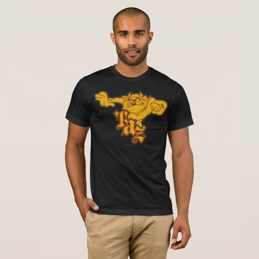 TAZ™ One Arm Study T-shirt (Voorkant volledig)
