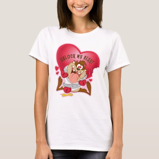 TAZ™ - Ontgrendel mijn hart T-shirt (Voorkant)