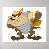 TAZ™ op de heuvel van de Catcher 2 Poster (Voorkant)