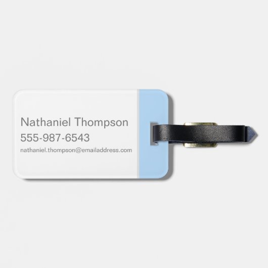 TAZ™ Original Devil Bagagelabel (Achterkant horizontaal)