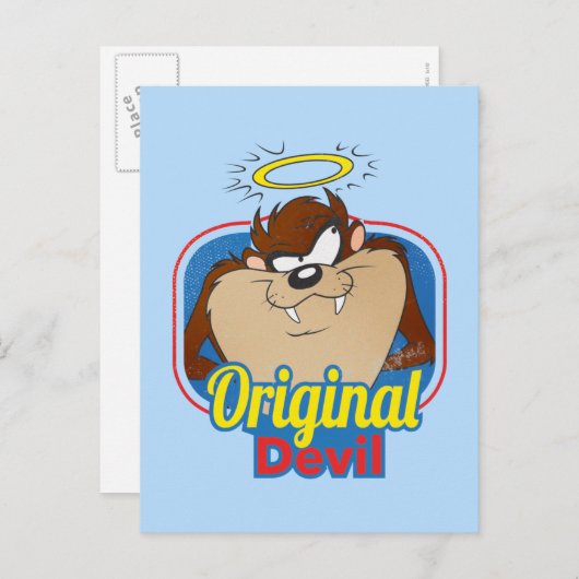 TAZ™ Original Devil Briefkaart (Voorkant / Achterkant)