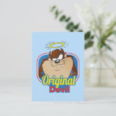 TAZ™ Original Devil Briefkaart (Staand voorkant)