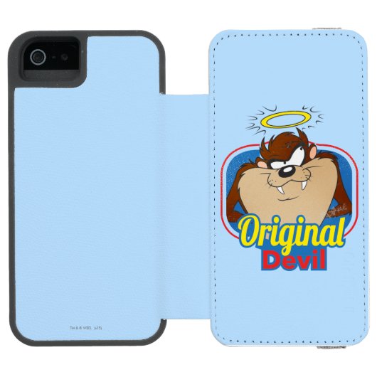 TAZ™ Original Devil Incipio iPhone Portemonnee Hoesje (Agenda Open)