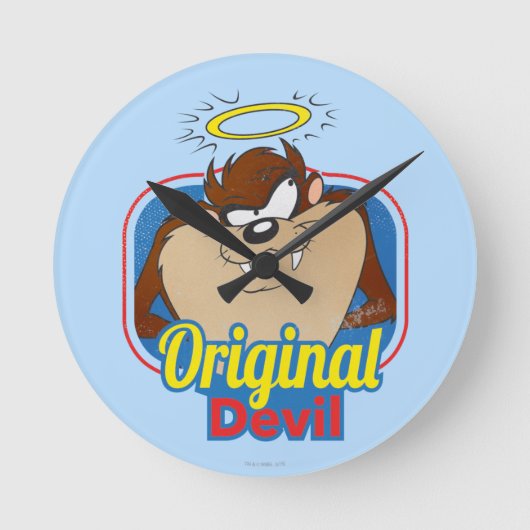 TAZ™ Original Devil Ronde Klok (Voorkant)