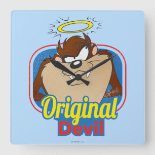 TAZ™ Original Devil Vierkante Klok