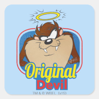 TAZ™ Original Devil Vierkante Sticker
