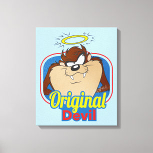 TAZ™ Originele Duivel Canvas Afdruk