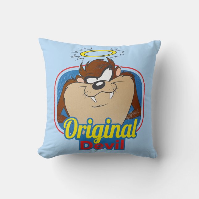 TAZ™ Originele Duivel Kussen (Voorkant)