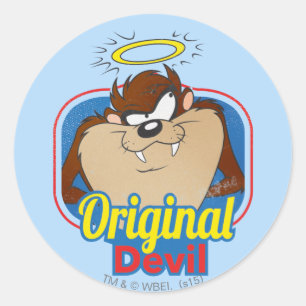 TAZ™ Originele Duivel Ronde Sticker