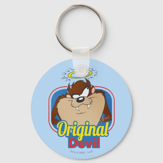 TAZ™ Originele Duivel Sleutelhanger (Voorkant)