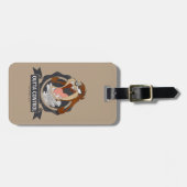 TAZ™ Outta Control Bagagelabel (Voorkant horizontaal)