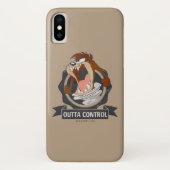 TAZ™ Outta Control Case-Mate iPhone Case (Achterkant)
