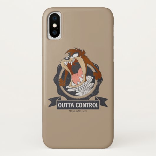 TAZ™ Outta Control Case-Mate iPhone Case (Achterkant)