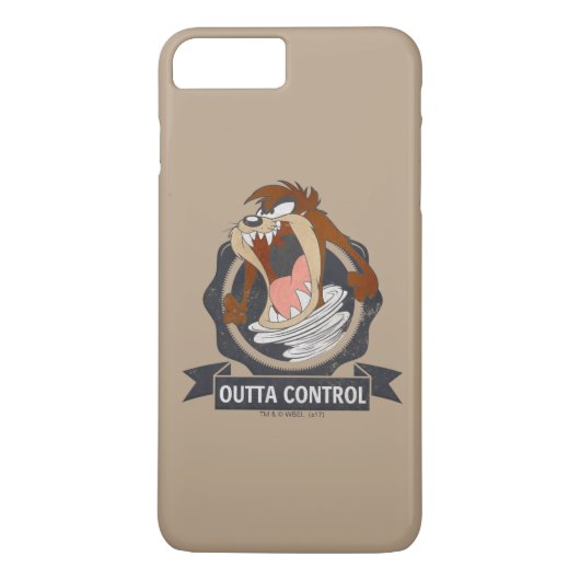 TAZ™ Outta Control Case-Mate iPhone Case (Achterkant)