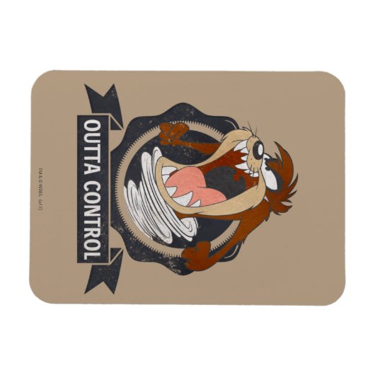 TAZ™ Outta Control Magneet (Horizontaal)