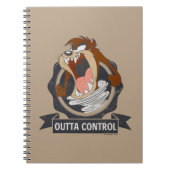 TAZ™ Outta Control Notitieboek (Voorkant)