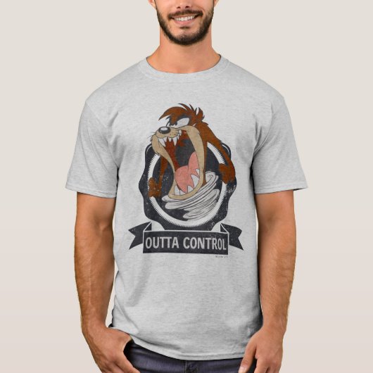 TAZ™ Outta Control T-shirt (Voorkant)