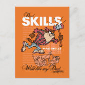 TAZ™ - Pap Skills Briefkaart (Voorkant)