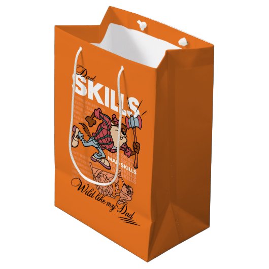 TAZ™ - Pap Skills Medium Cadeauzakje (Voorkant Gekanteld)