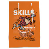 TAZ™ - Pap Skills Medium Cadeauzakje (Achterkant)