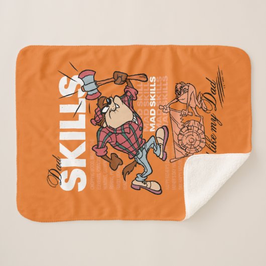 TAZ™ - Pap Skills Sherpa Deken (Voorkant (horizontaal))