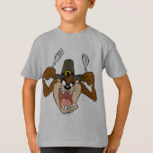 TAZ™ Pilgrim-Thanksgiving in kleur T-shirt (Voorkant)