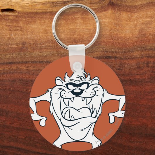 TAZ™ poseren 13 Sleutelhanger (Voorkant)