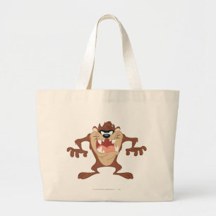 TAZ™ poseren 14 Grote Tote Bag