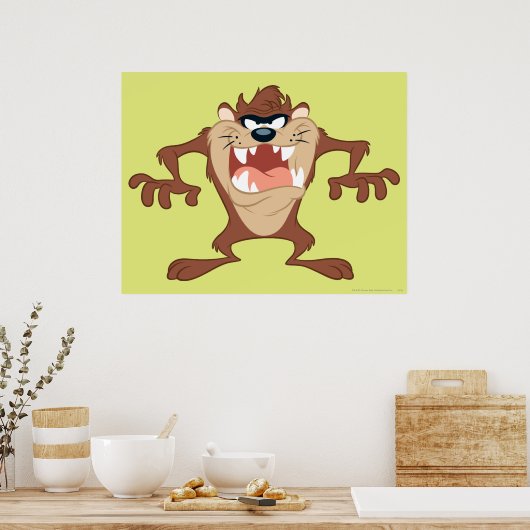 TAZ™ poserend 14 Poster (Keuken)